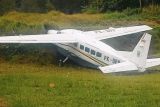 Polres Intan Jaya tangani kecelakaan pesawat di  Lapangan Terbang Pogapa