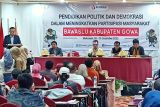 Panwaslu kecamatan hingga desa di Gowa dibekali pendidikan politik