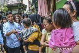 Gibran blusukan di Cempaka Putih Jakarta