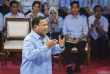 Debat capres, penegakan hukum menjadi topik terbanyak disampaikan Prabowo