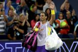 Petenis Spanyol Rafael Nadal berlatih di Kuwait jelang comeback