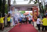 KPU Sulsel mengajak pemilih ke TPS melalui Fun Run Pemilu