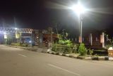 Penerangan akses jalan menuju Bandara Semarang dibenahi