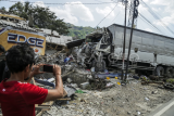 Kecelakaan truk di Cianjur