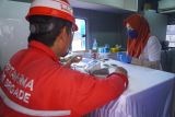 Pertamina dan Jasa Raharja Sumsel cek kesehatan awak truk tangki