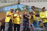 Ribuan warga Yogyakarta ikuti senam bersama Ketum Partai Golkar