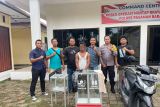 Polres Pasaman Barat menangkap seorang pemuda curi sepeda motor- kotak infak