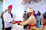 Presiden Jokowi dapat gelar adat di Talaud