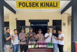 Tim gabungan Polres Pasbar amankan 60 liter minuman keras tradisional