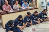 Komplotan pencuri puluhan tiang pemancar di Semarang diringkus