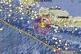 Gempa M5,9 guncang Bayah Banten dan dirasakan hingga Sukabumi