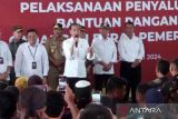 Presiden Joko Widodo pastikan ketersediaan cadangan beras di Banyumas
