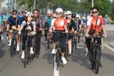 Ikut Gowes Santuy, Kaesang ingatkan warga datang ke TPS saat Pemilu 2024