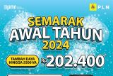 Hanya Rp202.400, Promotambah daya semarak awal 2024 sukses gaet banyak pelanggan