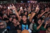 Relawan Prabowo-Gibran datangkan Dewa 19 hibur warga