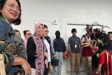 Istri Ganjar, Atikoh, disambut tarian Kabasaran Minahasa