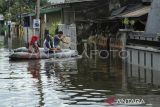 BPBD : 482 warga mengungsi akibat banjir di dua kecamatan di Makassar