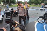 Polres Lampung Tengah razia 49 kendaraan knalpot brong
