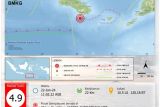 Gempa Tektonik M 4,9 guncang Waingapu