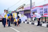 Presiden Jokowi lihat perbaikan ruas Jalan Surakarta-Gemolong-Purwodadi Jateng