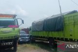 Polisi tangani kecelakaan beruntun sembilan  mobil di Palembang