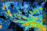 Dua provinsi berpotensi curah hujan tinggi dengan klasifikasi awas menurut BMKG