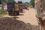 Pemkab OKI dan Hutama Karya sinergi manfaatkan sisa bongkaran tol untuk perbaikan Jalan Rusak