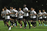 Latihan Timnas Indonesia U-20 jelang lawan Uzbekistan