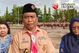 Anggota Pramuka kunjungi Disarpustaka Kapuas