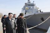 Presiden Korut Kim Jong Un perkuat AL untuk persiapan perang