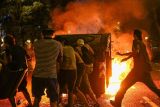 Bentrokan dalam aksi protes di Argentina lukai 60 orang