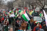 Ribuan pendemo di Prancis, Swiss, Jerman tuntut gencatan senjata Gaza