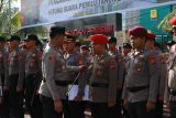 Kapolda Sulut cek kesiapsiagaan personel  dan Sarpras pengamanan Pemilu