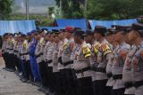 Sebanyak 378 personel Polres Lampung Selatan siap amankan TPS