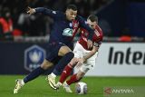 PSG ke perempat final Piala Prancis setelah hantam Brest 3-1