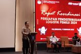 Polrestabes Palembang memastikan keamanan distribusi logistik pemilu