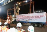 Tujuh kontainer komoditas pertanian Sulut diekspor ke Asia Timur