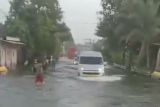 Mijen - Welahan banjir, ini jalur alternatif Semarang ke Surabaya