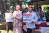 Pasangan Prabowo-Gibran menang di TPS Gubernur Kalteng mencoblos