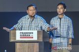 Tak jumawa, Prabowo minta pendukungnya tunggu hasil penghitungan resmi dari KPU