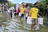 Indosat Ooredoo Hutchison bantu korban banjir di Demak