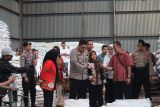 Polres Lampung Selatan bersama Satgas pangan cek harga dan persediaan