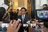 Mahfud MD enggan mengomentari pertemuan Jokowi dan Surya Paloh