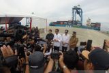 Presiden Jokowi mengapresiasi efisiensi di Makassar New Port