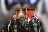 Menhan Prabowo terima kunjungan Wakil PM Australia