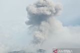 Terjadi empat letusan dalam waktu satu menit, Marapi erupsi tujuh kali dalam sehari