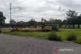 PKL  kosongkan Alun-alun Selatan Surakarta untuk revitalisasi