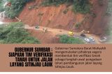 Gubernur Sumbar siapkan tim verifikasi tanah untuk jalan layang Sitinjau Lauik