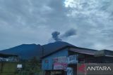 Gas beracun di kawah Gunung Marapi  menurun