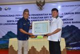 Mabar dapat piagam penghargaan pajak tertinggi